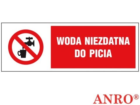 ZNAK BEZPIECZEŃSTWA ANRO