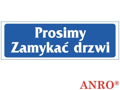 ZNAK BEZPIECZEŃSTWA ANRO