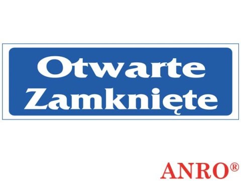 ZNAK BEZPIECZEŃSTWA ANRO