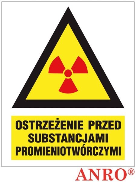 ZNAK BEZPIECZEŃSTWA ANRO