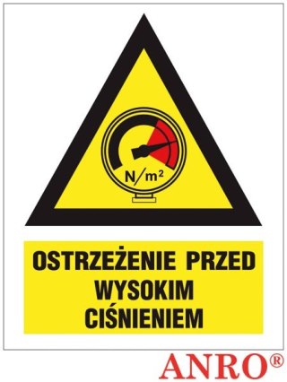 ZNAK BEZPIECZEŃSTWA ANRO