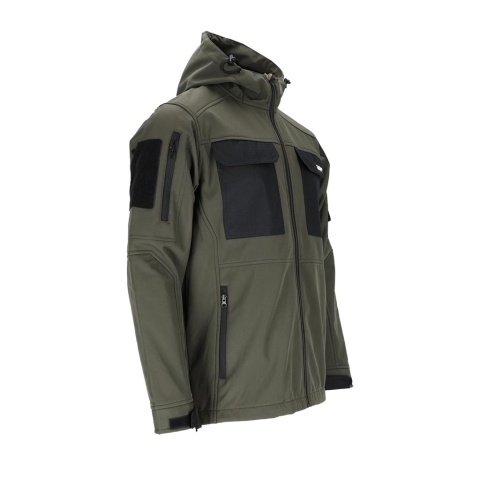 Męska Kurtka Ochronna Softshell Tactical Guard – Wiatroszczelna Kurtka Taktyczna z Wzmocnieniami Oxford