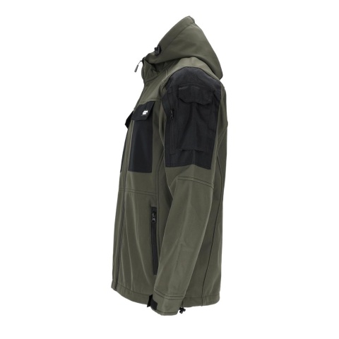 Męska Kurtka Ochronna Softshell Tactical Guard – Wiatroszczelna Kurtka Taktyczna z Wzmocnieniami Oxford