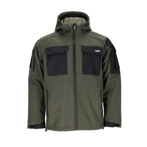 Męska Kurtka Ochronna Softshell Tactical Guard – Wiatroszczelna Kurtka Taktyczna z Wzmocnieniami Oxford