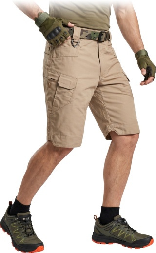 Męskie Spodenki Taktyczne Tactical Guard Rip-Stop – Krótkie Spodnie Ochronne z Kieszeniami