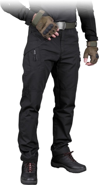 Męskie Spodnie Ochronne Do Pasa Tactical Guard Rip-Stop – Wzmocnione Spodnie Taktyczne z Kieszeniami