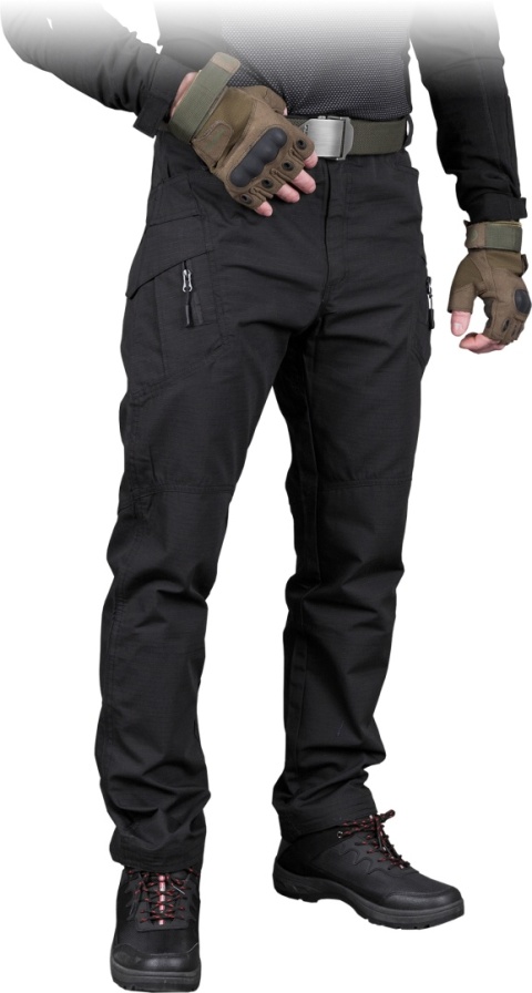 Męskie Spodnie Ochronne Do Pasa Tactical Guard Rip-Stop – Wzmocnione Spodnie Taktyczne z Kieszeniami