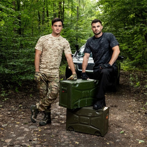 Męskie Spodnie Ochronne Do Pasa Tactical Guard – Wzmocnione Spodnie Taktyczne z Podwójnym Uchwytem na Klucze