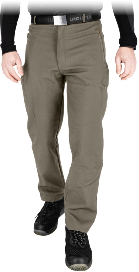 Męskie Spodnie Ochronne Softshell Tactical Guard – Ocieplane Spodnie Taktyczne z Membraną TPU