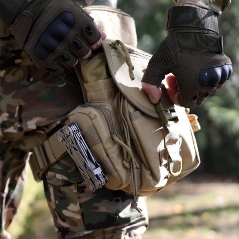 Saszetka Taktyczna Tactical Guard – Wodoodporny Organizer na Udo i Pas
