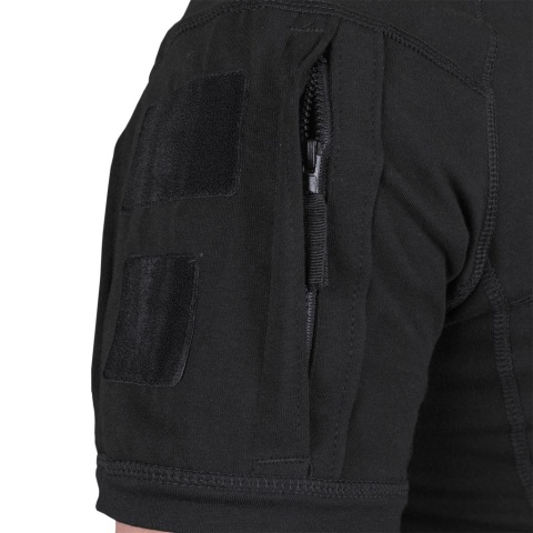 Męska Koszulka Taktyczna Tactical Guard – Elastyczna Koszulka ze Stójką