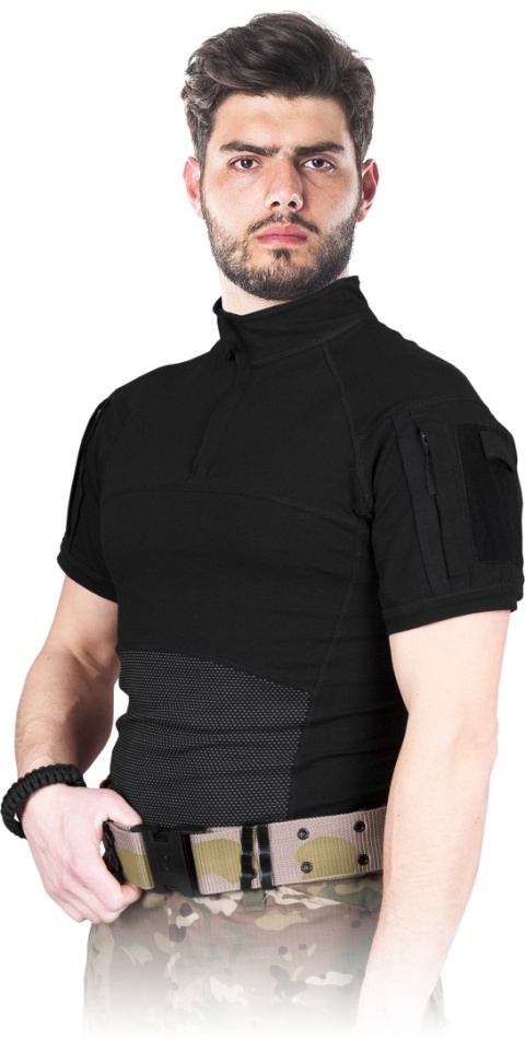 Męska Koszulka Taktyczna Tactical Guard – Elastyczna Koszulka ze Stójką