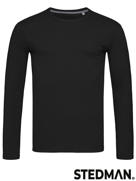 T-SHIRT MĘSKI Z DŁUGIM RĘKAWEM STEDMAN