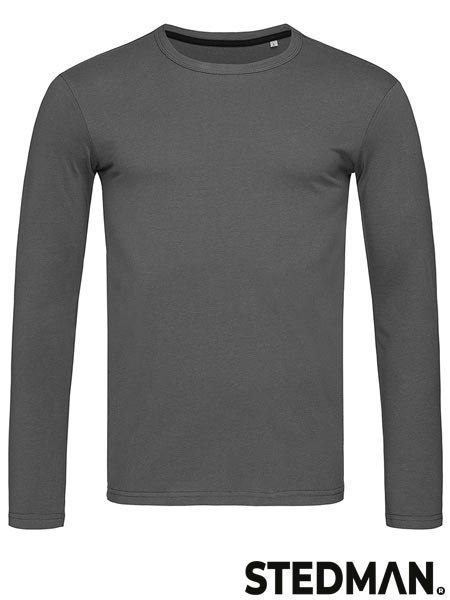 T-SHIRT MĘSKI Z DŁUGIM RĘKAWEM STEDMAN