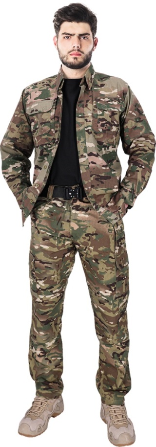Ubranie ochronne Tactical Guard – bluza i spodnie rip-stop z wentylacją, survival, outdoor, ochrona
