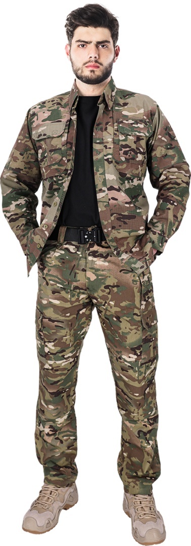 Ubranie ochronne Tactical Guard – bluza i spodnie rip-stop z wentylacją, survival, outdoor, ochrona