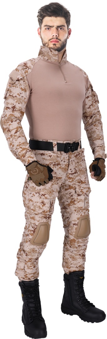 Ubranie Tactical Guard - moro beżowe