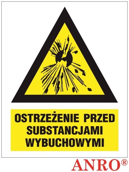 ZNAK BEZPIECZEŃSTWA ANRO