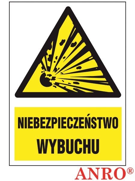 ZNAK BEZPIECZEŃSTWA ANRO