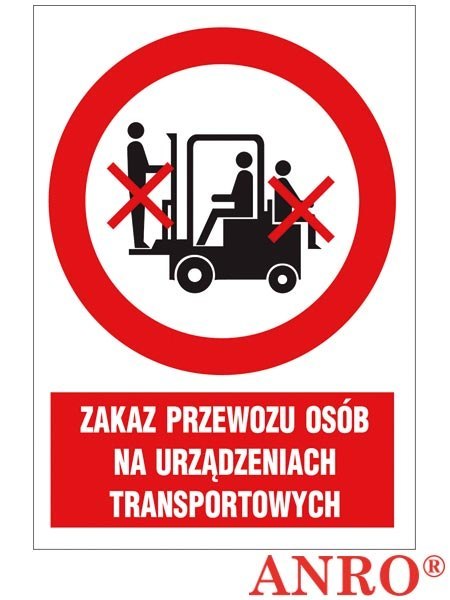 ZNAK BEZPIECZEŃSTWA ANRO