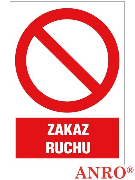 ZNAK BEZPIECZEŃSTWA ANRO