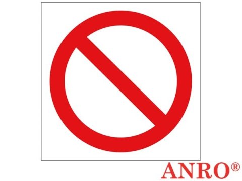 ZNAK BEZPIECZEŃSTWA ANRO