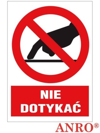 ZNAK BEZPIECZEŃSTWA ANRO