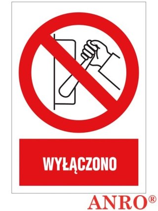 ZNAK BEZPIECZEŃSTWA ANRO