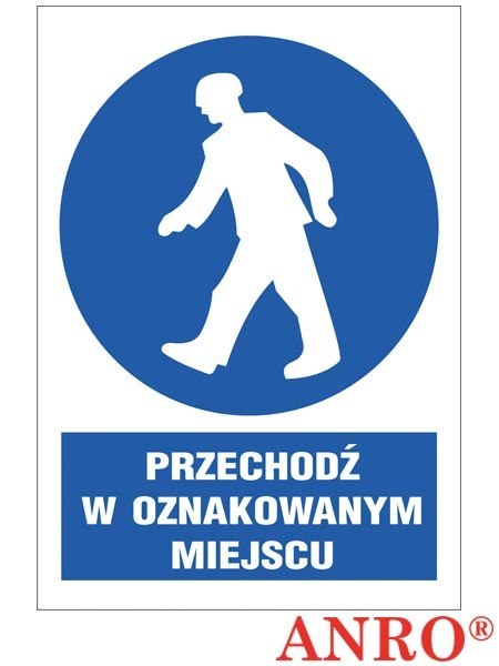 ZNAK BEZPIECZEŃSTWA ANRO