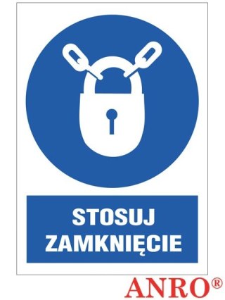 ZNAK BEZPIECZEŃSTWA ANRO
