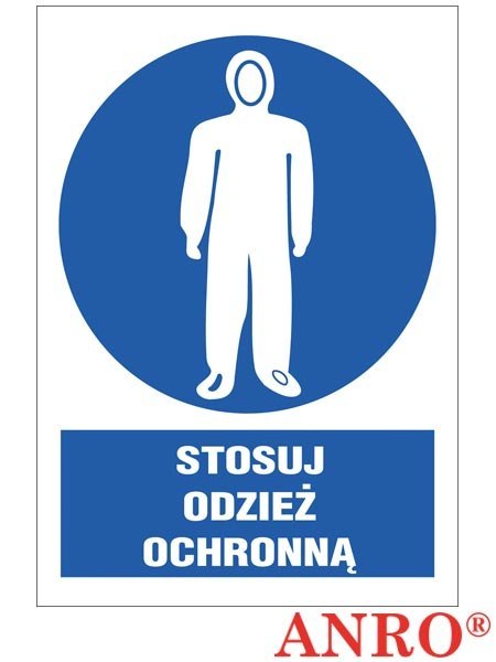 ZNAK BEZPIECZEŃSTWA ANRO