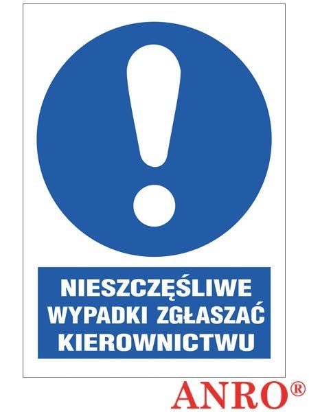 ZNAK BEZPIECZEŃSTWA ANRO