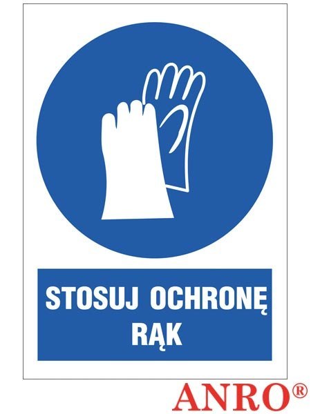 ZNAK BEZPIECZEŃSTWA ANRO