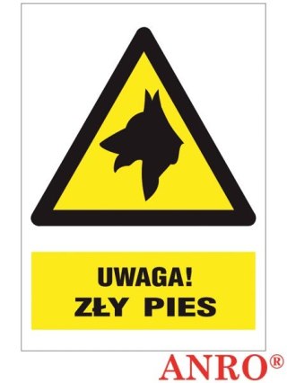 ZNAK BEZPIECZEŃSTWA ANRO