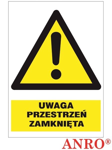 ZNAK BEZPIECZEŃSTWA ANRO