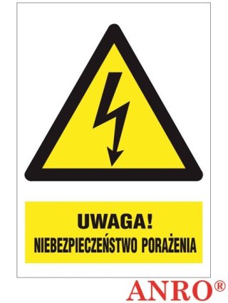 ZNAK BEZPIECZEŃSTWA ANRO