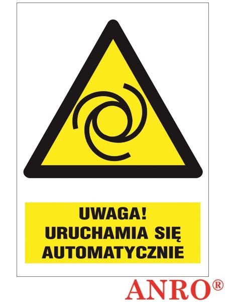 ZNAK BEZPIECZEŃSTWA ANRO