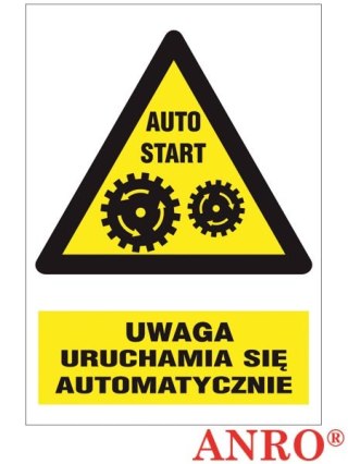 ZNAK BEZPIECZEŃSTWA ANRO