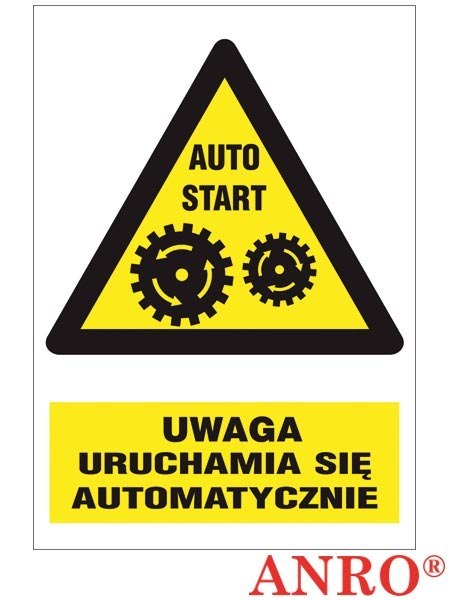 ZNAK BEZPIECZEŃSTWA ANRO