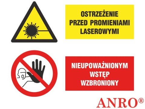 ZNAK BEZPIECZEŃSTWA ANRO