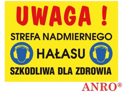 ZNAK BEZPIECZEŃSTWA ANRO
