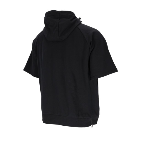 Męska Dresowa Bluza Ochronna / Robocza FRAME z Kapturem i Krótkim Rękawem (French Terry 280 g/m2)
