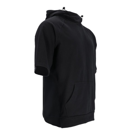 Męska Dresowa Bluza Ochronna / Robocza FRAME z Kapturem i Krótkim Rękawem (French Terry 280 g/m2)