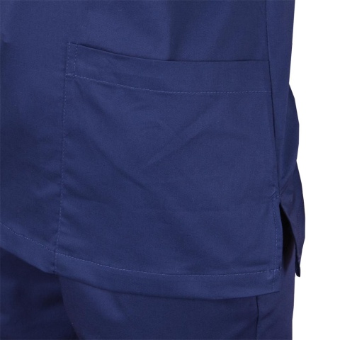 Damska Bluza Ochronna SENZA z Krótkim Rękawem (150 g/m²) – Medyczna, Kosmetyczna, Laboratoryjna