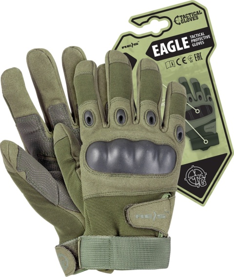 Rękawice Ochronne Taktyczne – Wentylowane Rękawice Wojskowe z Ochroną Kostek Tactical Guard
