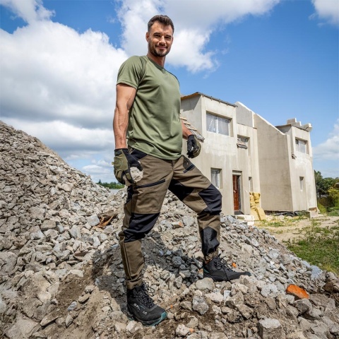 Rękawice Taktyczne Sportowe - Regulacja na Rzep, Silikonowy Wzór Tactical Guard
