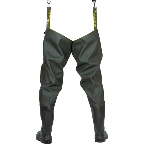 Wodery Ochronne Standard OB SRC – Tkanina Plavitex Heavy Duty (680 g/m²), Wodoodporne, Rybackie