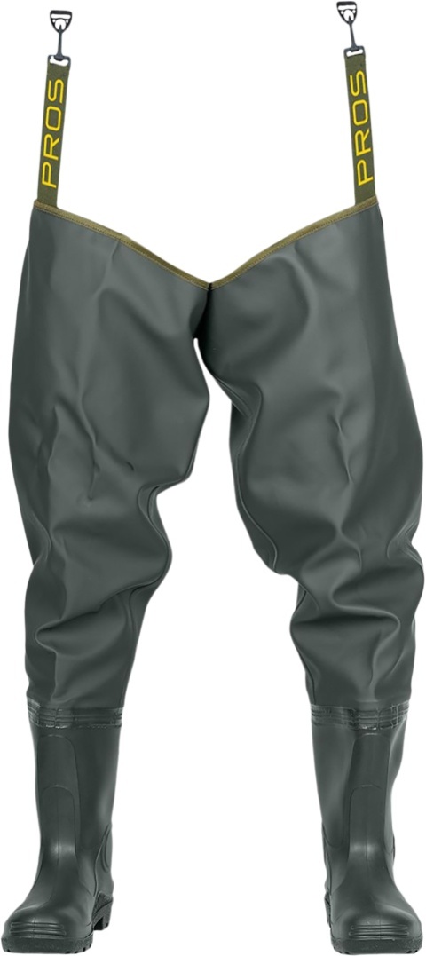 Wodery Ochronne Standard OB SRC – Tkanina Plavitex Heavy Duty (680 g/m²), Wodoodporne, Rybackie