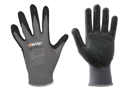 Rękawice robocze SHIELD+ACTIVE DOTS 9/L