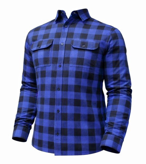Kurtka zimowa flanelowa FROST Blue L